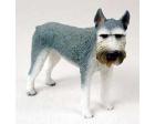 Giant Schnauzer Figurine, Gray