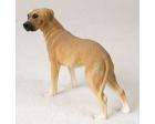Great Dane Figurine, Fawn Uncropped