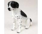 Pointer Figurine, Black and White