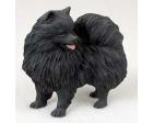Pomeranian Figurine, Black