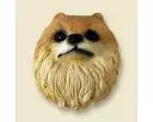 Pomeranian Doogie Head, Red