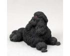 Poodle Figurine, Black