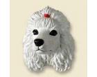 Poodle Doogie Head, White