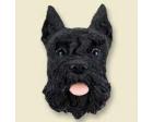 Schnauzer Doogie Head, Black