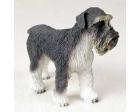 Schnauzer Figurine, Gray Uncropped