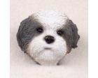 Shih Tzu Doogie Head, Gray Puppycut