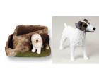 Jack Russell Terrier Triangle Planter