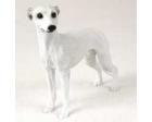 Whippet Figurine, White