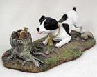 Jack Russell Terrier Figurine, Black and White (MyDog SE)