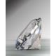 Crystal Diamond Paperweight (Medium)