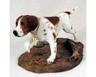 German Shorthair Pointer Figurine, Brown/White (MyDog SE)