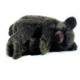 Bear Brown Sleeping (Snuggles) Plush 28 Inches Long by Hansa