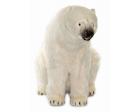 Polar Bear Mama Sitting Plush 35 Inches Long RIDEABLE by Hansa