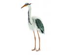 Great Blue Heron Plush Stuffed Bird 28 Inches by Hansa