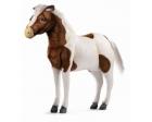Pony Brown & White Plush Stuffed 42 Inches RIDEABLE by Hansa