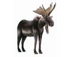 Moose Plush Stuffed 49 Inches Long Life Size RIDEABLE by Hansa