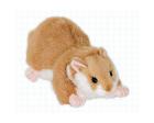 Hamster Crouching Plush Stuffed Animal 7 Inches by Hansa