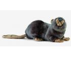 Beaver Plush Stuffed Animal 10 Inches Long by Hansa