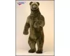 Bear Grizzly Standing Plush Stuffed 74 Inches Life Size by Hansa