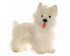 West Highland Terrier Plush Westie Dog 20 Inches Long by Hansa