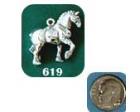 Horse Charm (Draft Horse)