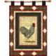 Le Coq Wall Hanging (Woven/Tapestry) Chicken
