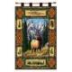 Elk Lodge Wall Hanging (Woven/Tapestry)