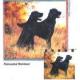 Flat-Coated Retriever Throw Blanket (Woven/Tapestry)