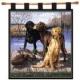 Board Meeting Wall Hanging (Woven/Tapestry) Labrador Retrievers