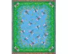 Dancing Dragonflies Throw Blanket (Woven/Tapestry)