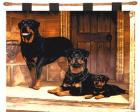 Rottweiler Wall Hanging (Woven/Tapestry)