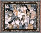 Purrfect Cats Throw Blanket (Woven/Tapestry)