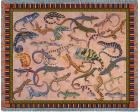 Lounging Lizards Throw Blanket (Woven/Tapestry)