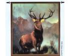 Monarch of the Glen Throw Blanket (Woven/Tapestry) Deer