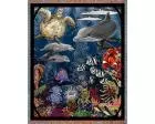 Underwater Throw Blanket (Woven/Tapestry) Fish, Sea