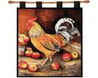English Cockerel Wall Hanging (Woven/Tapestry) Chicken