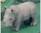 Rhinoceros Figurine Small Size by Sandicast