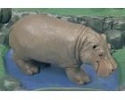 Hippopotamus Figurine Small Size by Sandicast Hippopotamus Figurine Small Size by Sandicast