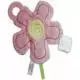 BABY TEETHER by Aurora World Plush Lil Howdy Soft Ring Toy Pink Flower 7"