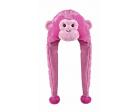 Chimp Pom Hat 21" Long Pink by Aurora World