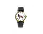 Labrador Retriever Wrist Watch, Chocolate