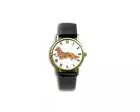 Dachshund Wrist Watch, Longhair