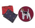 Fox Terrier Cosmetic Bag (Makeup Case), Wirehaired