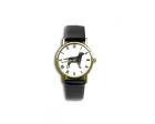 Labrador Retriever Wrist Watch, Black