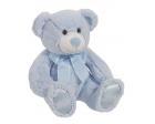 Blue Bear Baby Plush (Stardust) Small 8" Sitting by Douglas - RETIRED