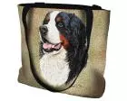 Bernese Mountain Dog Tote Bag (Woven)