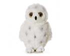 Snowy Owl White Plush Stuffed 10 Inches Aurora Flopsie