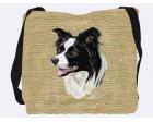 Border Collie Tote Bag (Woven)