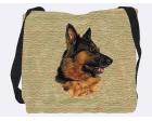 German Shepherd Tote Bag (Woven)