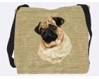 Pug Tote Bag (Woven)